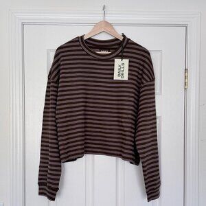 New Daily Drills Striped Cotton Long Sleeve